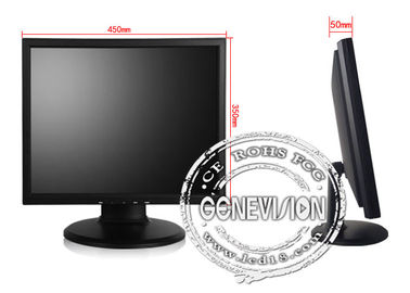 HD 20,1 resolución 500cd del monitor LCD 800×600 del CCTV de la pulgada/brillo del ㎡