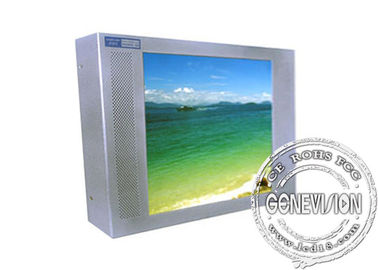 exhibición del LCD del soporte de la pared de 15 pulgadas, relación de aspecto lCD del 4:3 que hace publicidad de la TV