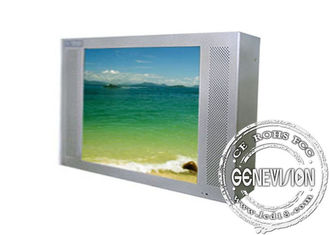 exhibición del LCD del soporte de la pared de 15 pulgadas, relación de aspecto lCD del 4:3 que hace publicidad de la TV