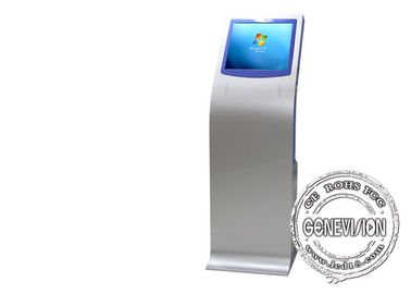 Impresión interactiva del recibo de la ayuda del podio de la señalización de Digitaces del quiosco de la pantalla táctil de la impresora