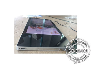 Elevador ultra fino LCD Media Player, pantalla vertical del cambio del retrato de la exhibición de la publicidad de 18,5 HD