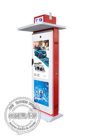 espectador de pie vertical de la publicidad de la estación del taxi del jugador del anuncio de la parada de autobús de la señalización de Digitaces de la señal de tráfico elegante 3G