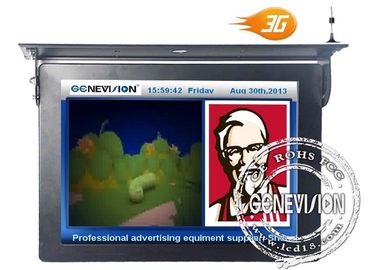 19 señalización de la pulgada 3G Digitaces, publicidad incorporada de la exhibición del LCD del módulo 3G
