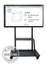 Pantalla táctil interactiva electrónica de la pulgada 3840*2160 4K IR de la sala de reunión de Shool 86 Smart Whiteboard