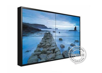 De HD Super LCD Digital de la señalización ancha de la pared bisel video del estrecho ultra para los lugares públicos