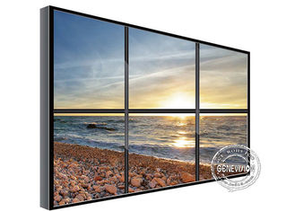 De HD Super LCD Digital de la señalización ancha de la pared bisel video del estrecho ultra para los lugares públicos