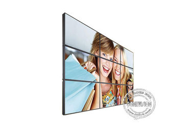 Panel LCD digital de la señalización el 16.7M del bisel HD 9 de la pared video ultra estrecha de la pantalla