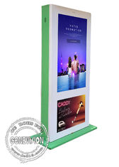 Quiosco capacitivo de la publicidad del LCD de la pantalla táctil de la película de la señalización electrónica al aire libre de 55 pulgadas