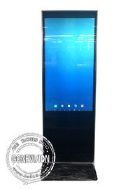 Bisel estrecho 10 pantalla LCD del OS de Android 5,1 de la señalización de Digitaces de la pantalla táctil del IR del punto 49 pulgadas