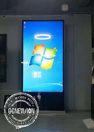 señalización 86&quot; de Digitaces de la pantalla táctil del panel de LG de la resolución 4K entrada de Android 7,1 HDMI del quiosco del LCD
