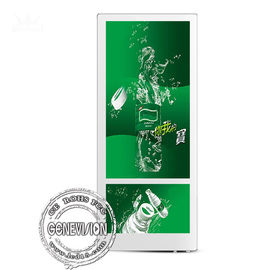 Exhibición del LCD del soporte de la pared 1366*768 montaje en la pared Android de 18,5 pulgadas con la caja metálica