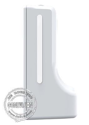 Dispensador automático del gel de la mano de la alarma anormal de la temperatura del termómetro de K9 IR con la bandeja del descenso