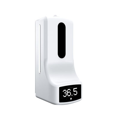 Dispensador automático del jabón del soporte 1000ML de la pared con el escáner de medición de la temperatura