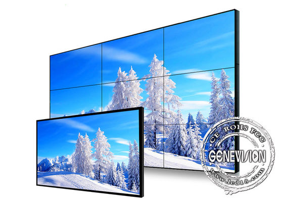 BOE 3x3 55&quot; exhibición de pared video del LCD con el bisel inconsútil de 3.5m m