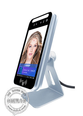 Termómetro facial del reconocimiento del paso elegante de Android 7,1 con 8&quot; pantalla LCD