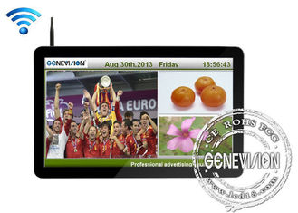 43inch adelgazan la pantalla de Media Player WIFI RJ45 3G Digitaces del bisel del estrecho de la exhibición de la publicidad del jugador 500nits LCD del anuncio