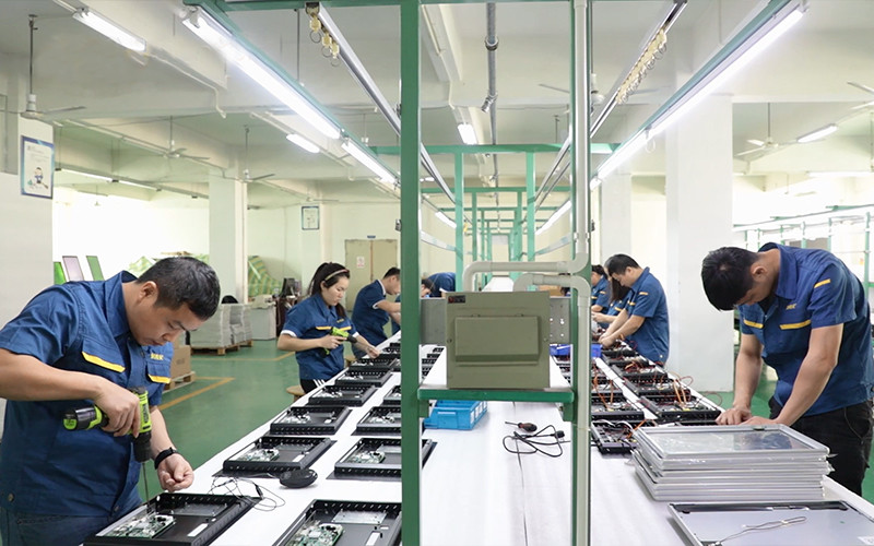 Shenzhen MercedesTechnology Co., Ltd. línea de producción de fábrica