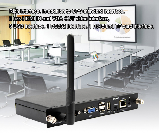 Caja de RK3288 2K 4K HD Media Player con WiFi LAN Network Connection