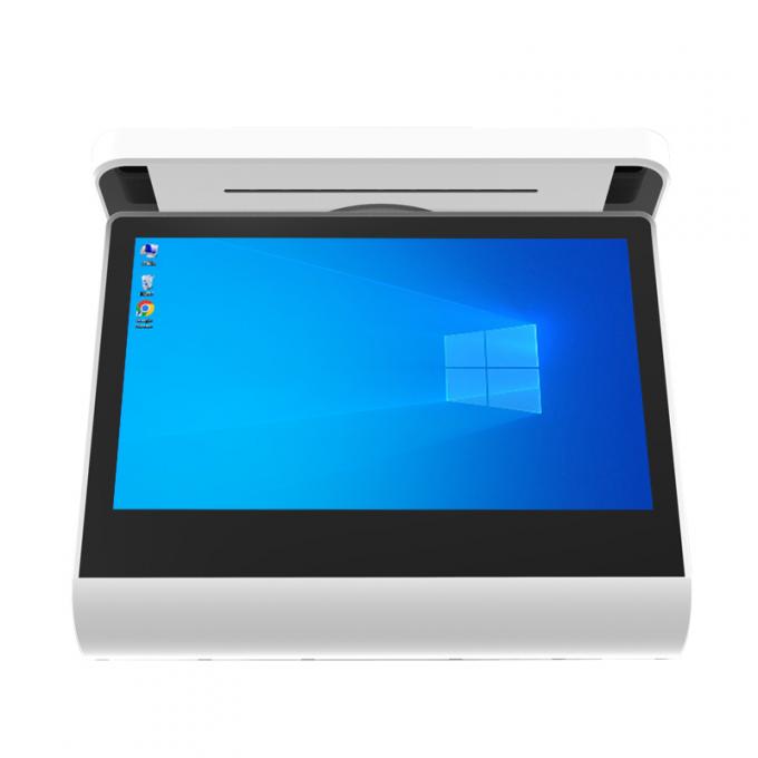 Pantalla de caja registradora de pantalla doble con impresora y esc&aacute;ner de 80 mm 11.6 pulgadas + 11.6 pulgadas 2 GB + 32 GB POS Sistemas Terminal de m&aacute;quina 0