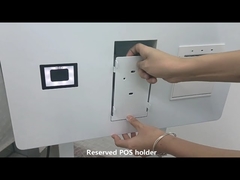 32 Inch PCAP Touch Screen Self Payment Kiosk Windows10 Ordering Machine Kiosk With Thermal Printer