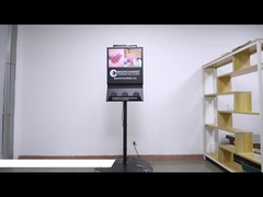 Piso de apoyo Android Digital Signage 21.5' 5G Carga de teléfono inalámbrico pantalla de publicidad LCD