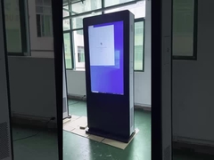Quiosco de publicidad LCD de vidrio AG de 55