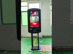 Quiosco de pago de autoservicio de doble cara QSR con chipset Nvidia Geforce RTX 4060 de 32 pulgadas con caja LED