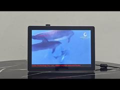 Reloj: Escaparate de pantalla táctil PCAP con Android y soporte de pared con marco de aluminio y metal de 10,1 pulgadas