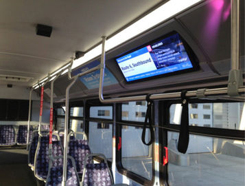 14,9 &quot; señalizaciones digitales TV de WIFI del reproductor multimedia del hd del autobús elegante de Internet con 1080p