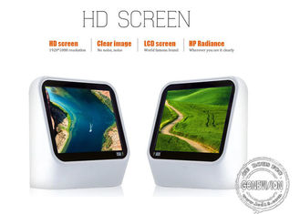 Publicidad de la exhibición del LCD del soporte de la pared de 15 pulgadas/señalización video dinámica de la pantalla del retrete