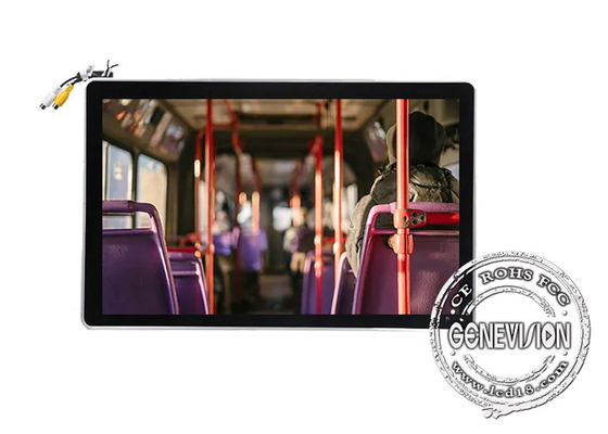 10.1&quot; pantalla de publicidad de autobuses/alta resolución de señalización de autobuses digitales