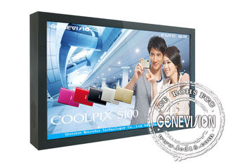 exhibición de pared video interior de TFT LCD de 65 pulgadas para hacer publicidad del jugador