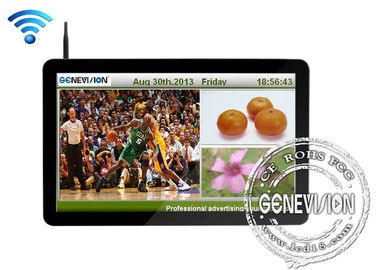 Señalización de Wifi Digital 19,1 pulgadas, exhibiciones de la publicidad de la red del LCD