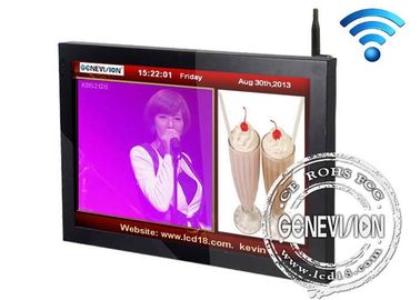 110V - CA 240V que hace publicidad de exhibiciones de la señalización de Wifi Digital con la tarjeta del Sd del formato