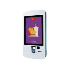 Publicidad del sistema de la posición de la máquina del restaurante de la señalización de Wifi Digital de la exhibición que ordena