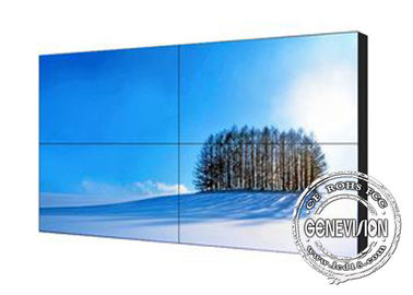 Pulgada video Samsung de la pared 65 del bisel de la señalización flexible estrecha de Digitaces con mantenimiento delantero