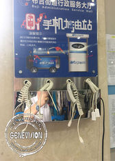 Publicidad de pantalla del Lcd del soporte de la pared del Super Slim de Diy 21,5&quot; quiosco de la estación de carga del teléfono