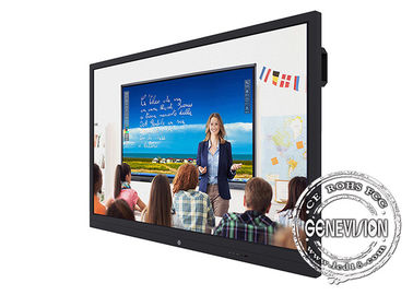 55 - 86 consejo de educación movible de la escuela de Android del quiosco de Smart LCD Whiteboard de la pantalla táctil de la pulgada OPS