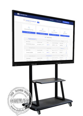 75&quot; tablero elegante Whiteboard interactivo de la pantalla táctil del sistema dual 4K