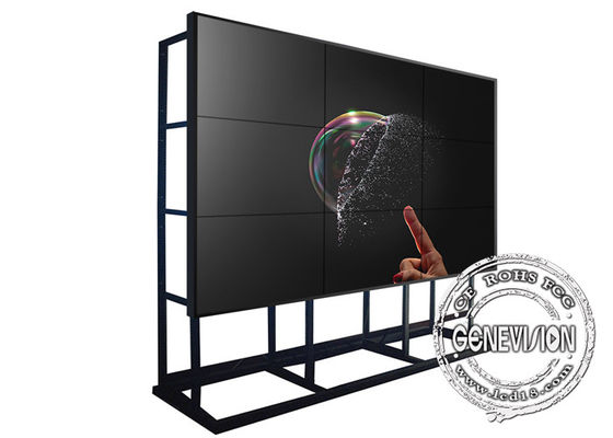 Combinación libre pared video del LCD de 49 pulgadas con el bisel 1.7m m estrecho de 3.5m m