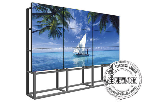 Combinación libre pared video del LCD de 49 pulgadas con el bisel 1.7m m estrecho de 3.5m m