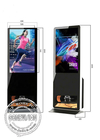 Shoes Polisher Android LCD Advertising Kiosk Digital Signage Totem 55 Inch