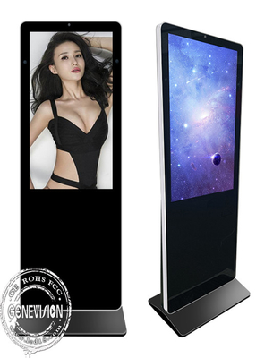 Win10 Quiosco de pantalla táctil interactivo 4K UHD para interiores de 43 pulgadas con cámara HD