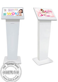 Reproductor multimedia de kiosco con pantalla táctil múltiple, pantalla táctil de pie en el piso