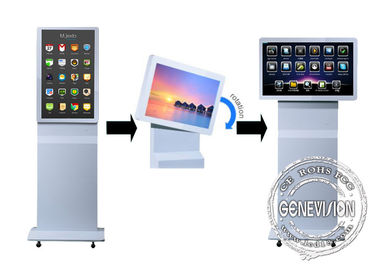 Señalización giratoria libre de 32 de la pulgada de la pantalla táctil Digitaces del quiosco con el sensor de la gravedad