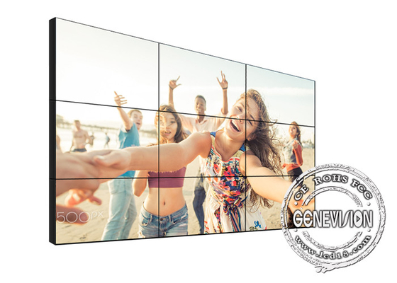 43 pantalla video de la pared de la pulgada 1.8m m Lcd, pantalla grande del Lcd para la publicidad