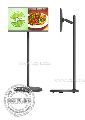 Display táctil con batería móvil, señalización digital 24 27 32 Smart TV Monitor