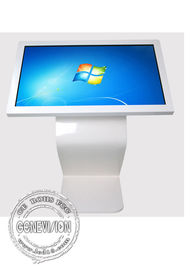 Máquina interactiva de la pregunta de Windows 10 todos juntos del podio del tacto de la PC 43inch 10points IR touch/PACP construida en i3/i5/i7 CPU WIFI