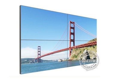 De HD Super LCD Digital de la señalización ancha de la pared bisel video del estrecho ultra para los lugares públicos