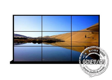 55 pulgadas FHD TFT LCD HICIERON la pantalla de monitor estrecha del bisel 700nits de las soluciones video de la pared